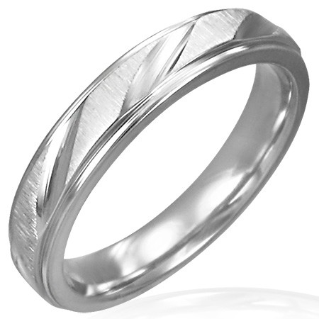 Home Heren ring edelstaal rvs geborsteld staal Home Heren ring edelstaal rvs geborsteld staal